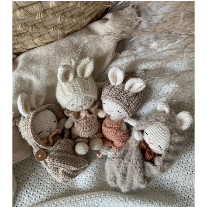 Baby Bunny,  Amigurumi PDF Pattern toys patterns.jpg