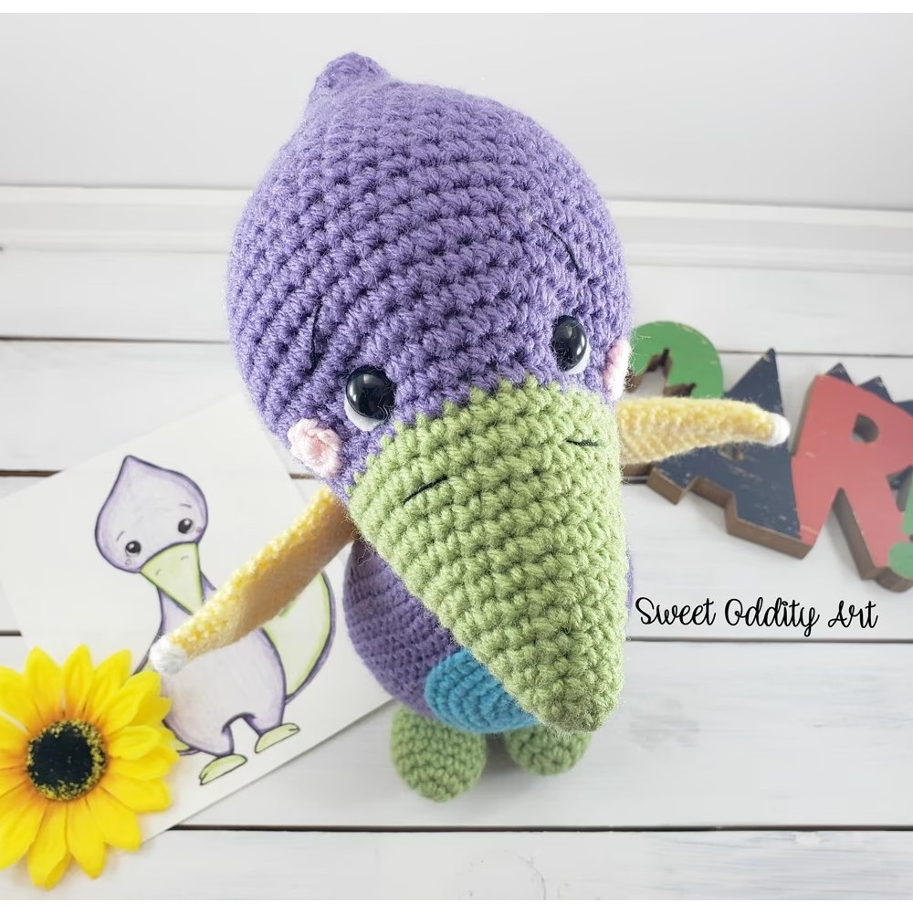 Pickles the pterodactyl Amigurumi Crochet Patterns, Crochet Pattern.jpg