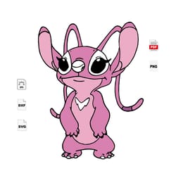 pink stitch svg, stitch vector, stitch lover, stitch and lilo svg, lilo svg, stitch shirt svg, stitch cut file, disney m