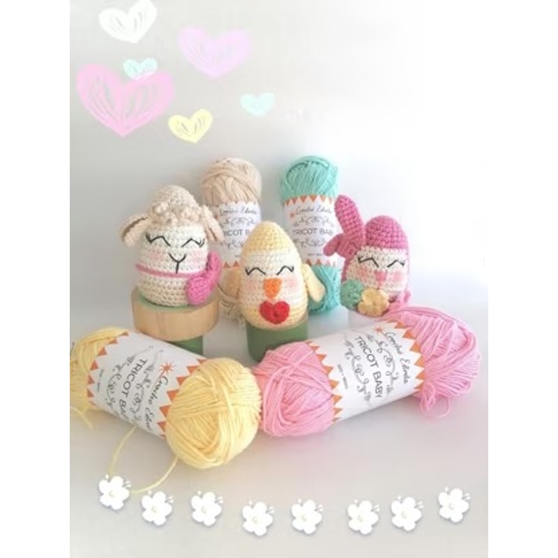 Easter Trio Amigurumi Crochet Patterns, Crochet Pattern.jpg