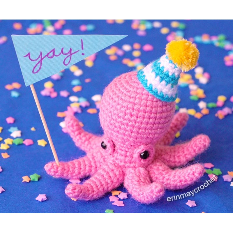 Party Octopus Amigurumi Crochet Patterns, Crochet Pattern.jpg