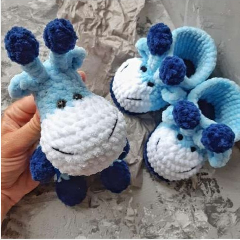 Baby Animal Boots, Amigurumi PDF Pattern toys patterns.jpg