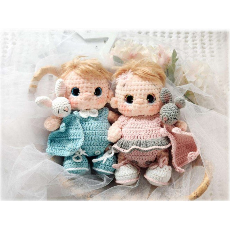 Baby doll basket,  Amigurumi PDF Pattern toys patterns.jpg