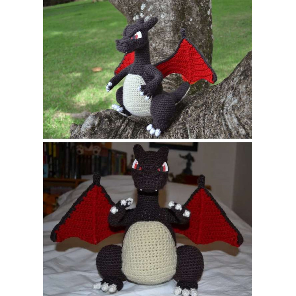 Charizard  Amigurumi PDF Pattern toys patterns.jpg