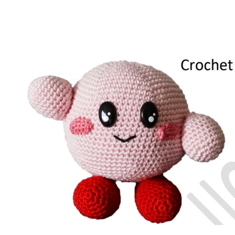 Crochet Pattern for Kirbi Amigurumi Crochet Patterns, Crochet Pattern.jpg