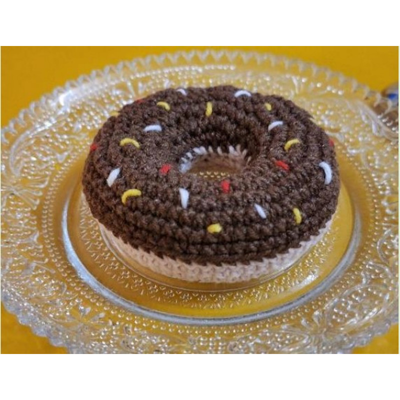 Donut Keychain Amigurumi Crochet Patterns, Crochet Pattern.jpg