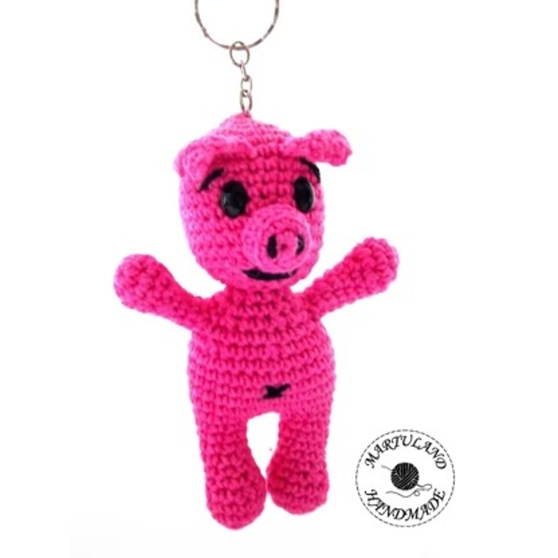 Keychain Pig Amigurumi Crochet Patterns, Crochet Pattern.jpg
