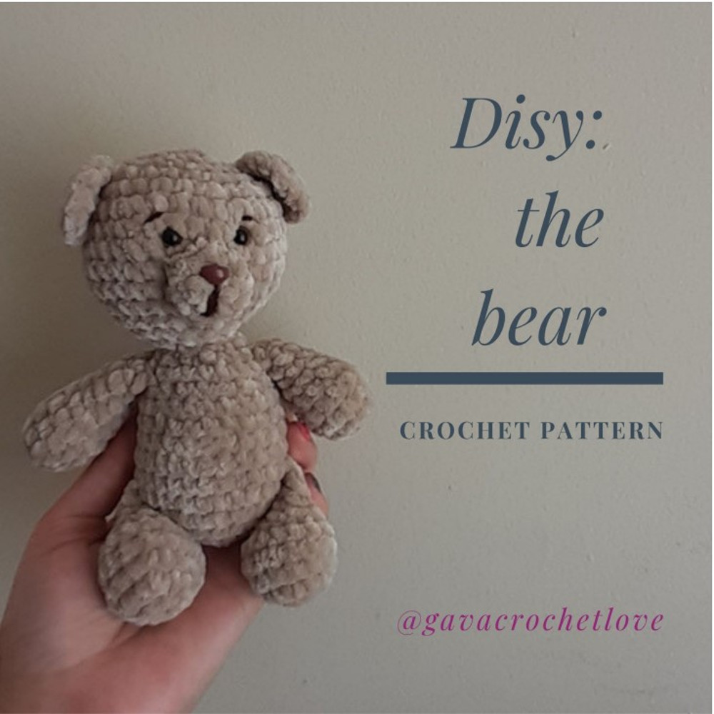 Disy The bear Amigurumi Crochet Patterns, Crochet Pattern.jpg