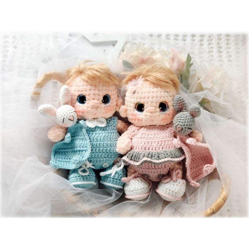 Baby doll basket, Amigurumi PDF Pattern toys patterns.jpg