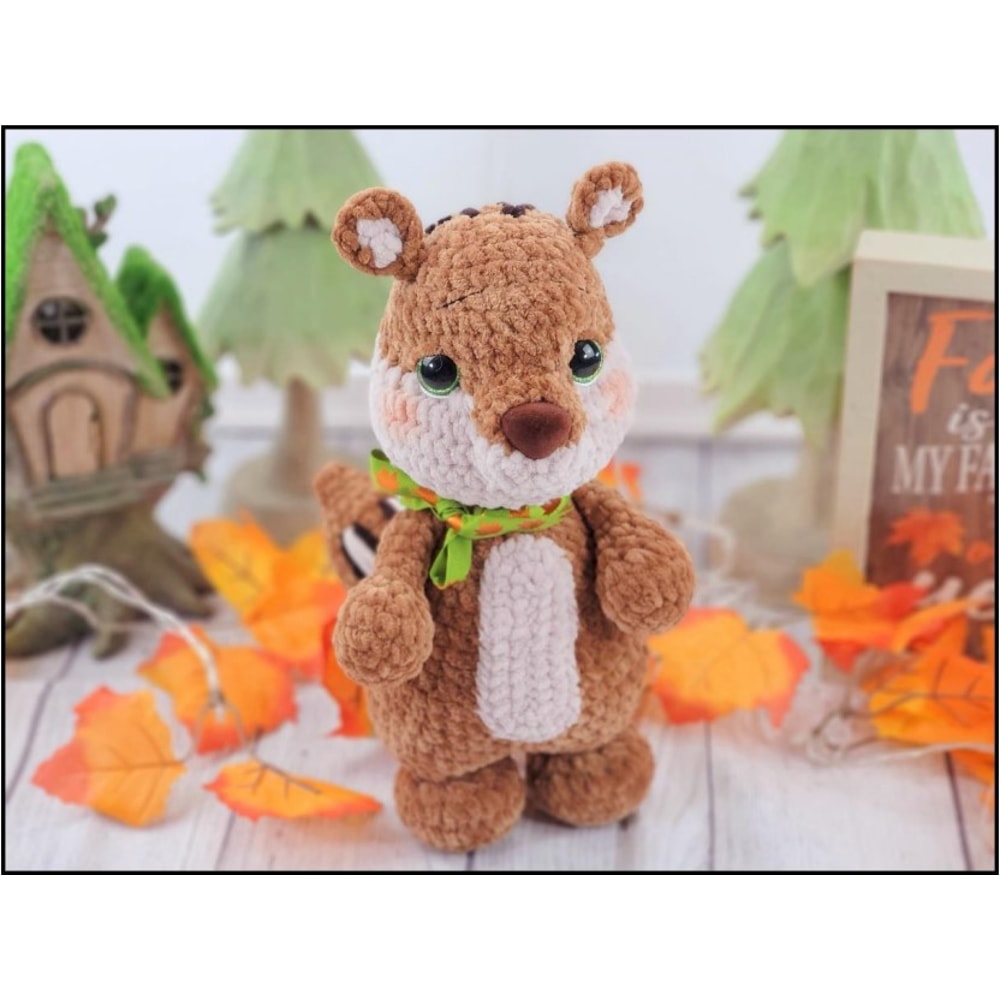 Chipmunk Amigurumi Crochet Patterns, Crochet Pattern.jpg
