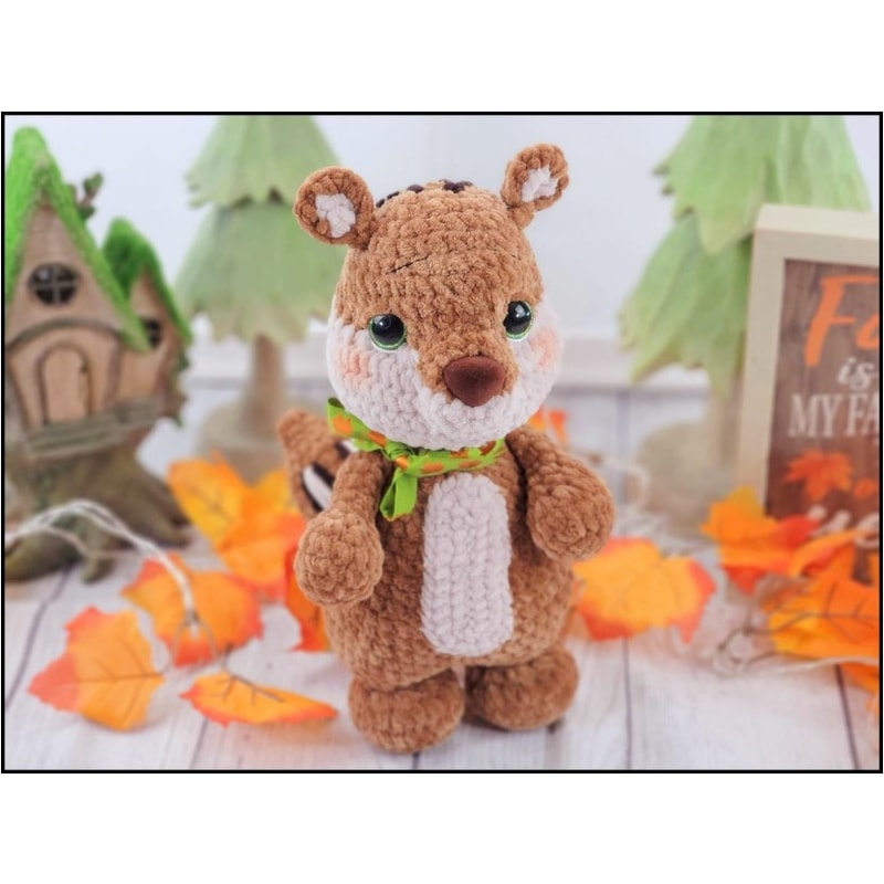 Chipmunk Amigurumi Crochet Patterns, Crochet Pattern.jpg