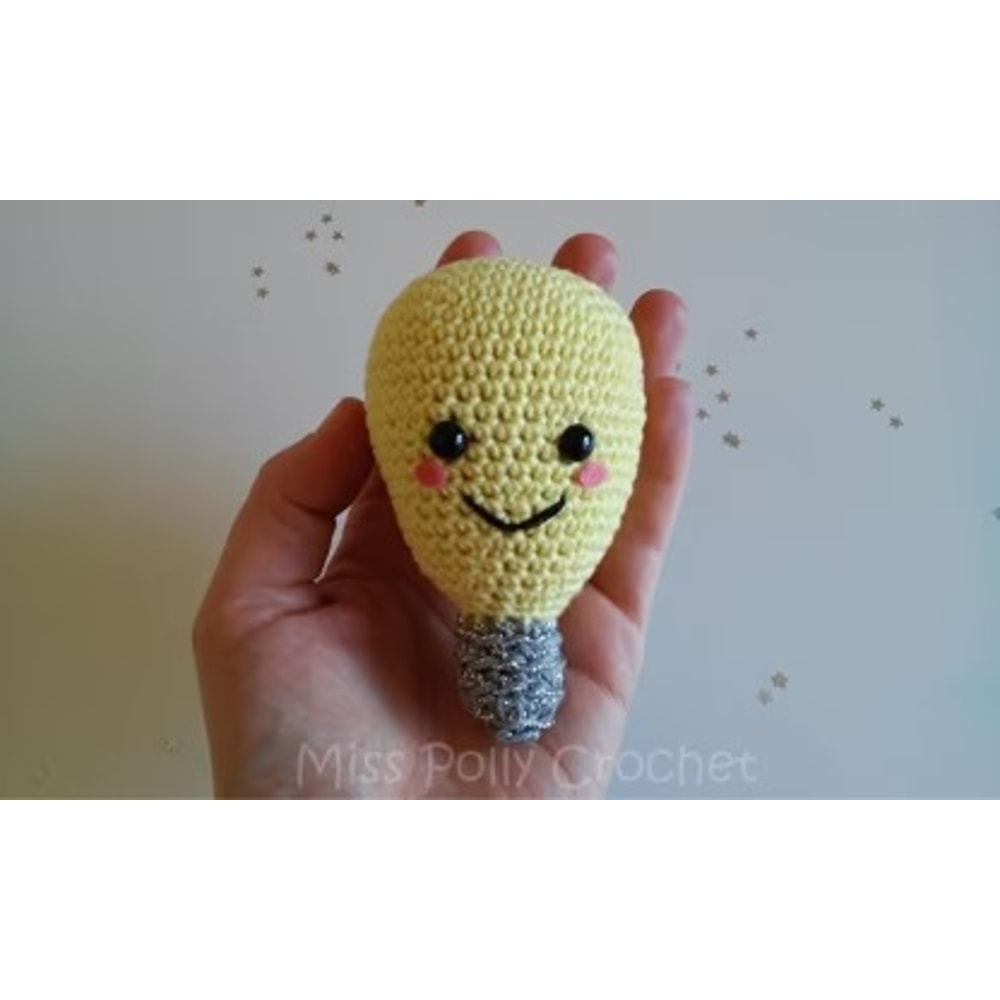 Light Bulb Amigurumi Crochet Patterns, Crochet Pattern.jpg
