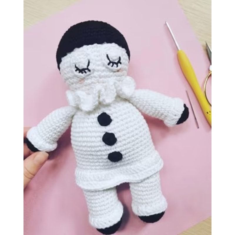 Pierrot the Little Clown Amigurumi Crochet Patterns, Crochet Pattern.jpg