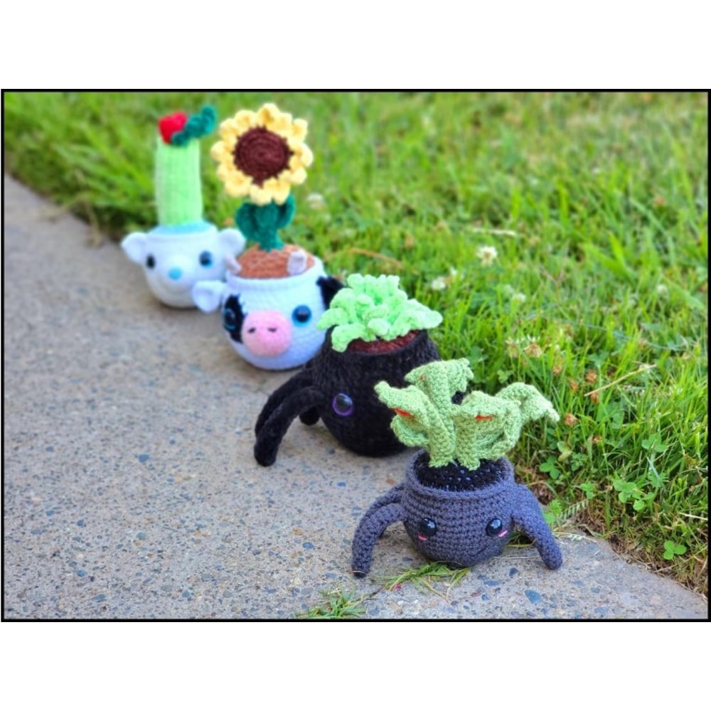 Potted plant Amigurumi Crochet Patterns, Crochet Pattern.jpg