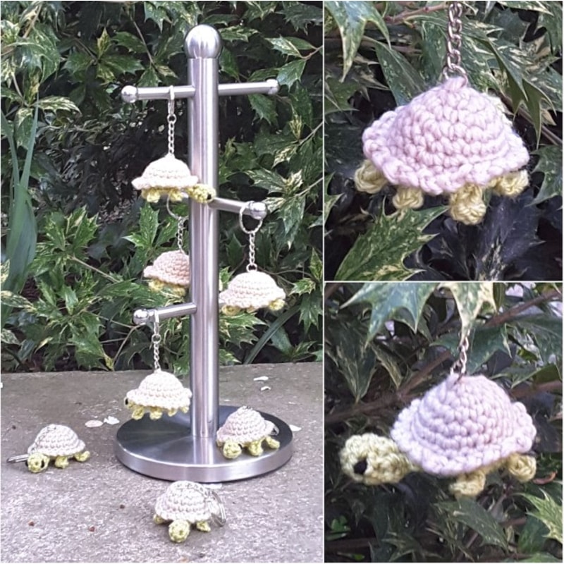 Tortoise Keychain Amigurumi Crochet Patterns, Crochet Pattern.jpg