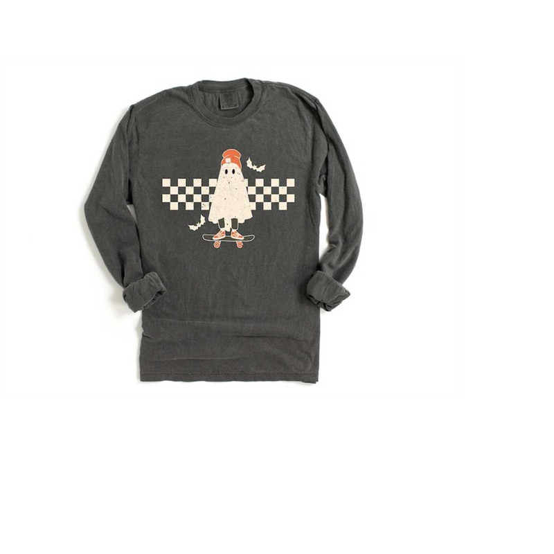 Long Sleeve Retro Halloween Comfort Colors shirt, Creep it Real Shirt, Vintage Ghost Halloween Shirt, Witch Shirt, Retro 2.jpg