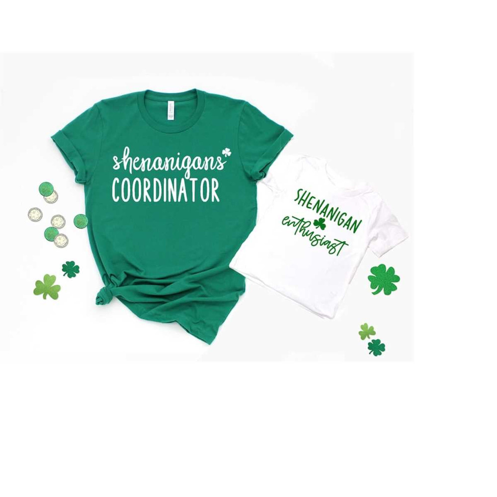 Mommy and Me Shenanigans Matching Outfits, St Patricks Day Mommy and me Shirts, St Paddy's Day Matching Mommy and me Out.jpg