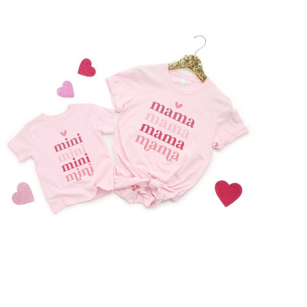 Mommy and Me Valentines Day Matching Outfits, Valentines Mini and Mommy, Mommy and me Shirts, Matching Mommy and me Outf.jpg