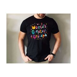 world's greatest grandpa tshirt, worlds greatest grandpa tshirt for men, grandpa for father's day gift from kids tshirt.