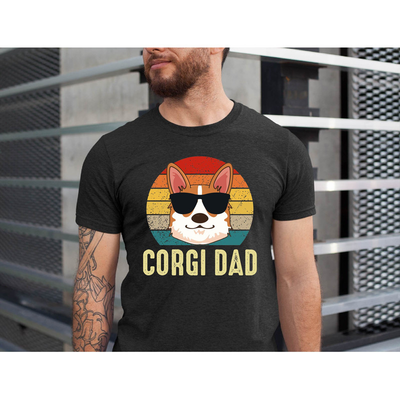 Corgi Shirt, Corgi Gifts, Corgi Dad Shirt, Dog Lover Shirt, Father's Day Tshirt, Corgi Owner Dad Tshirt, Corgi Lover Tee, Corgi Grandad Tee.jpg