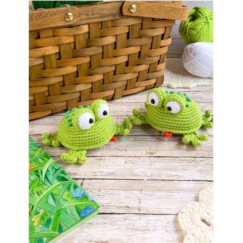2 in 1 Frog  Amigurumi PDF Pattern toys patterns.jpg