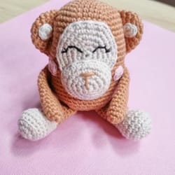 meiko the monkey amigurumi crochet patterns, crochet pattern