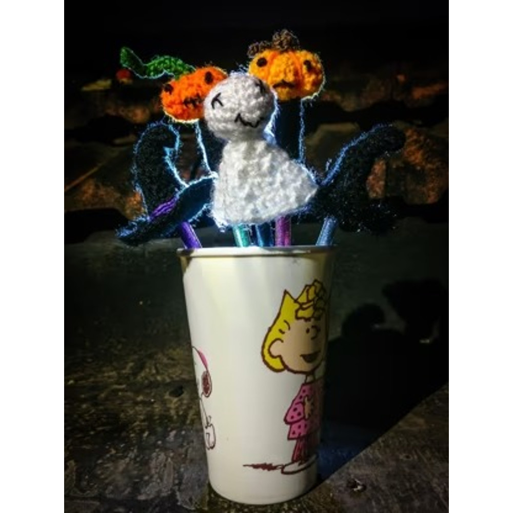 Wonky Witch Hat Pencil Puppet Amigurumi Crochet Patterns, Crochet Pattern.jpg