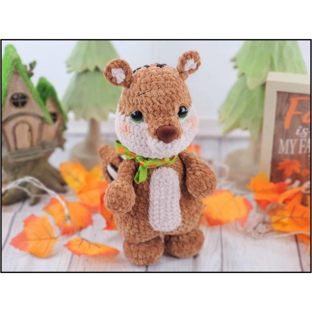 Chipmunk Amigurumi Crochet Patterns, Crochet Pattern.jpg