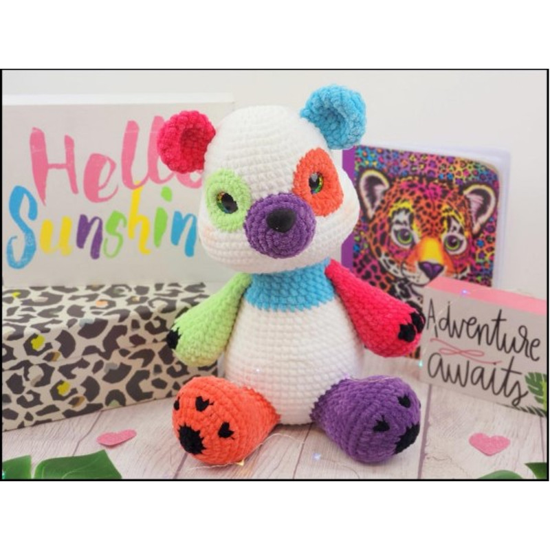 Panda bear Amigurumi Crochet Patterns, Crochet Pattern.jpg