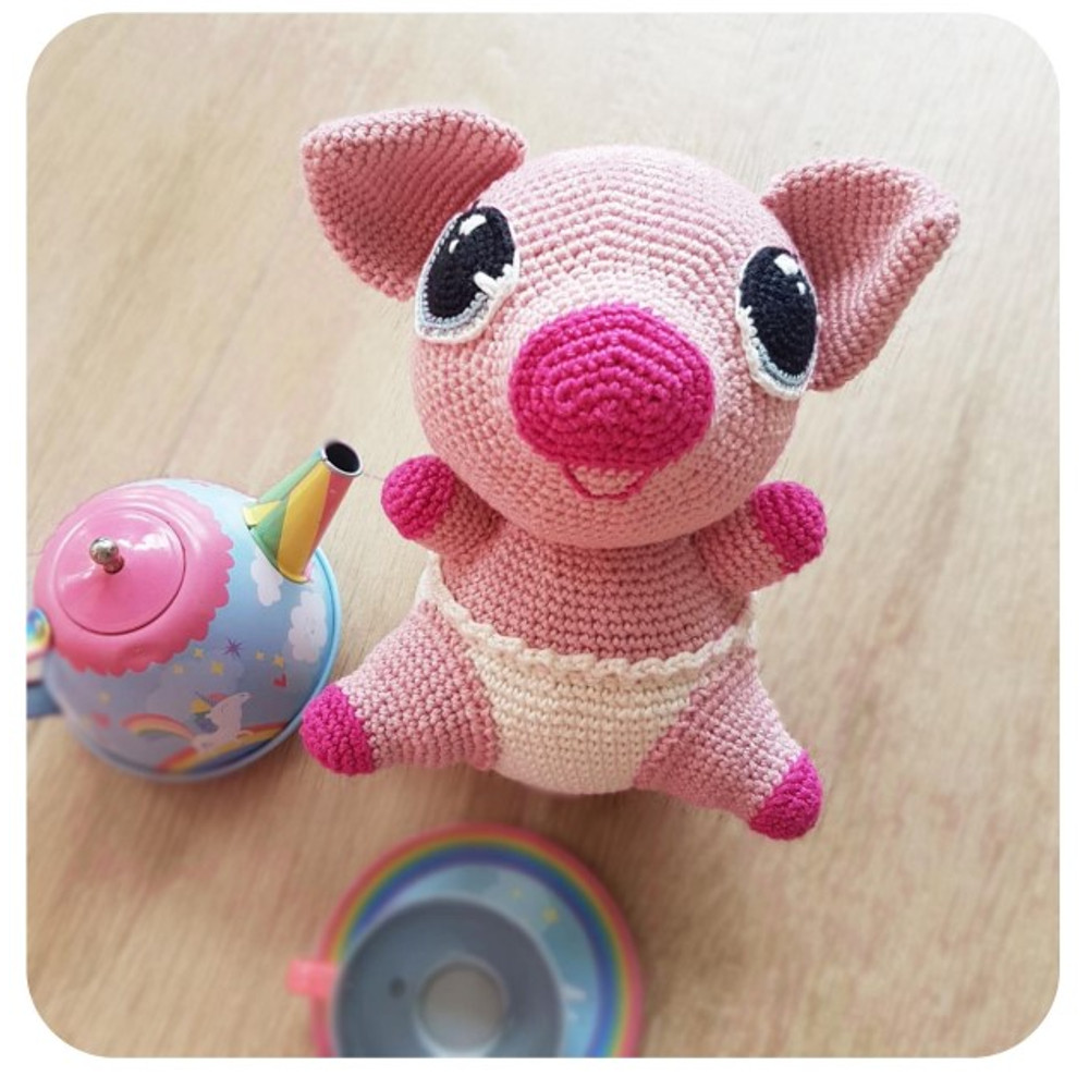 Pinky the Little Pig Amigurumi Amigurumi Crochet Patterns, Crochet Pattern.jpg