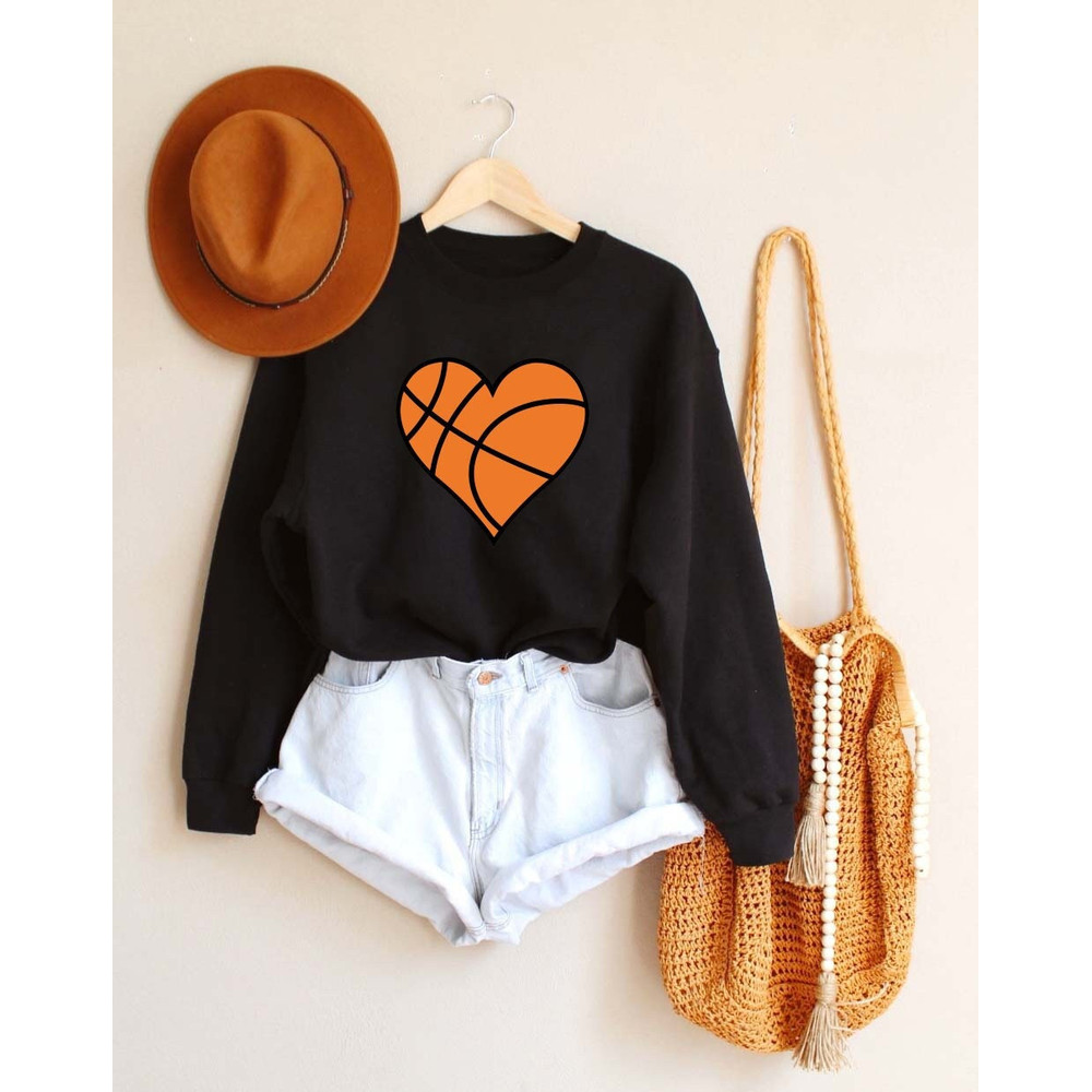 Basketball Heart Sweatshirt, Baseball Lover Sweatshirt, Basketball Mom Sweatshirt, Love Basketball Sweatshirt,love sweatshirt.jpg
