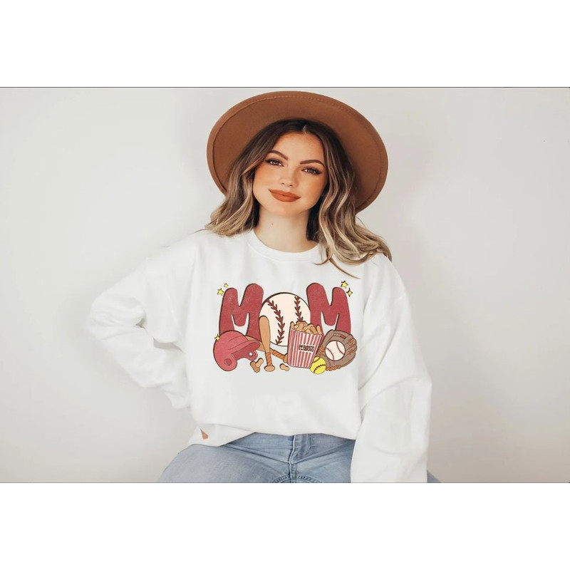 Baseball Mom Sweatshirt, Baseball Shirt, Sports Mom Shirt, Gift For Mom, Baseball Mom Gift, Baseball Tshirt.jpg