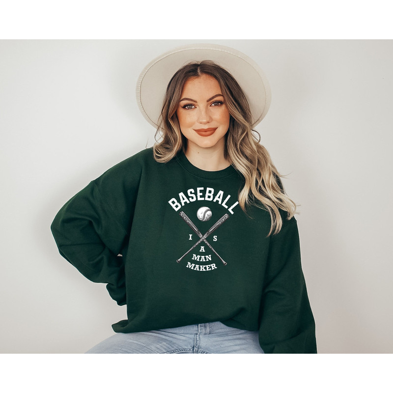 Baseball Game Sweatshirt, Baseball Sweatshirt, Womens Baseball Sweater, Baseball Mom Shirt, Love Baseball Sweatshirts, Baseball Gifts.jpg