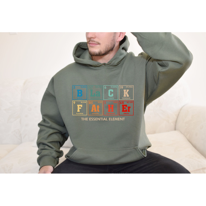 Black Father The Essential Element Hoodie,Periodic Table,Black Father Shirt, Best Dad Ever Shirt,Best Father Shirt,Father's Day Shirt,.jpg