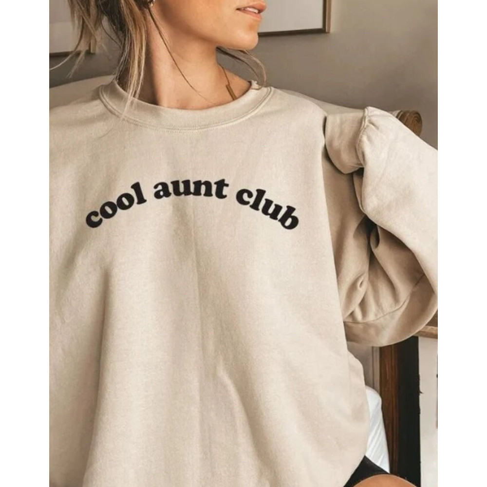 Cool Aunts Club Sweatshirt, Gift For Auntie, Cool Sister Sweatshirt, Best Aunt Sweatshirt, Cute Aunt Gifts, Cool Aunt Sweatshirt, cool aunt.jpg