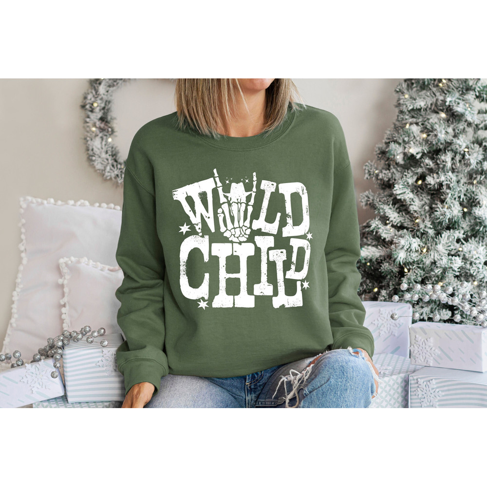 Wild Child Sweatshirt, Kids Sweatshirt, Funny Toddler T-Shirt, Wild Child Toddler Shirt, Youth Shirt, Camping Shirt Kids Gift Shirt, Wild Child.jpg