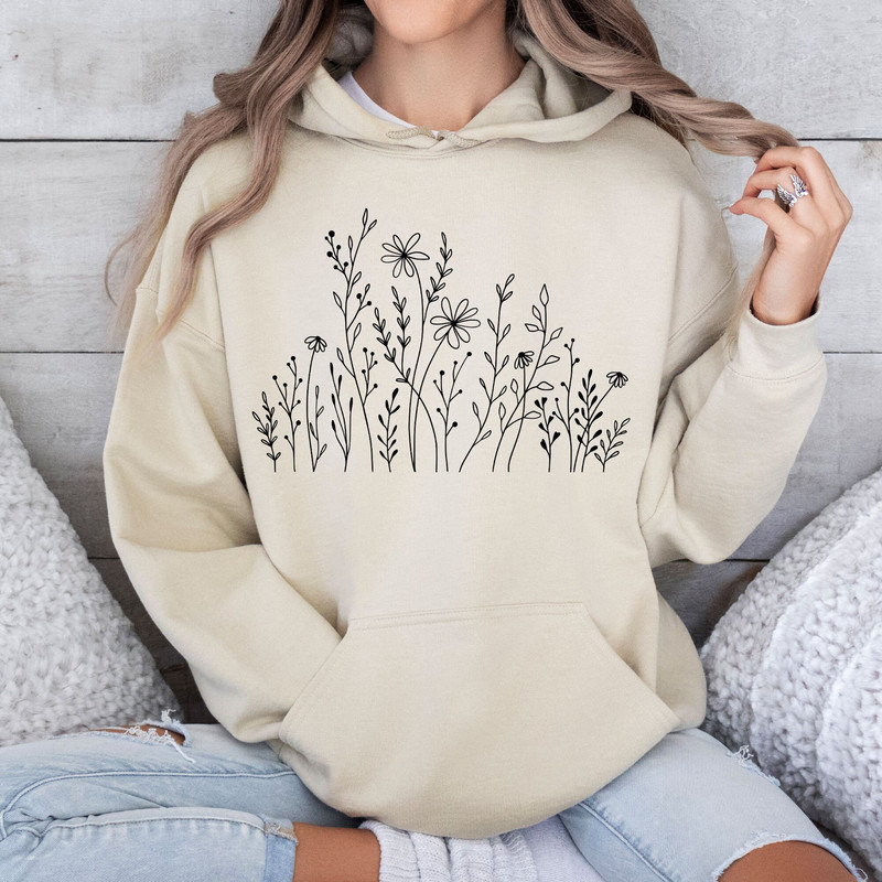 Wild Flowers Shirt, Wildflower Tshirt, Floral Shirt, Botanical Shirt, Flower Shirt, Nature Lover Shirt, Ladies Shirts, Flower Tee, 777, 520.jpg