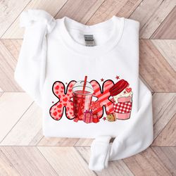 xoxo valentines day couple shirt, love design sweatshirt, love couple sweatshirt, valentines day gift hoodies, valentine