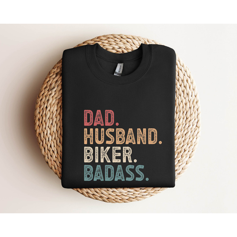 Dad Husband Biker Badass Shirt , Gift for Biker Husband Dad Shirt , Fathers Day Gift , Funny Biker Dad Shirt.jpg