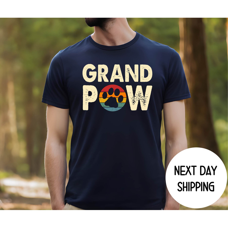 Dog Grandpa Shirt , Gift for Dog Grandpa, Grandpaw Shirt , Christmas Gift , Dog Owner Shirt, Dog Lover Shirt.jpg