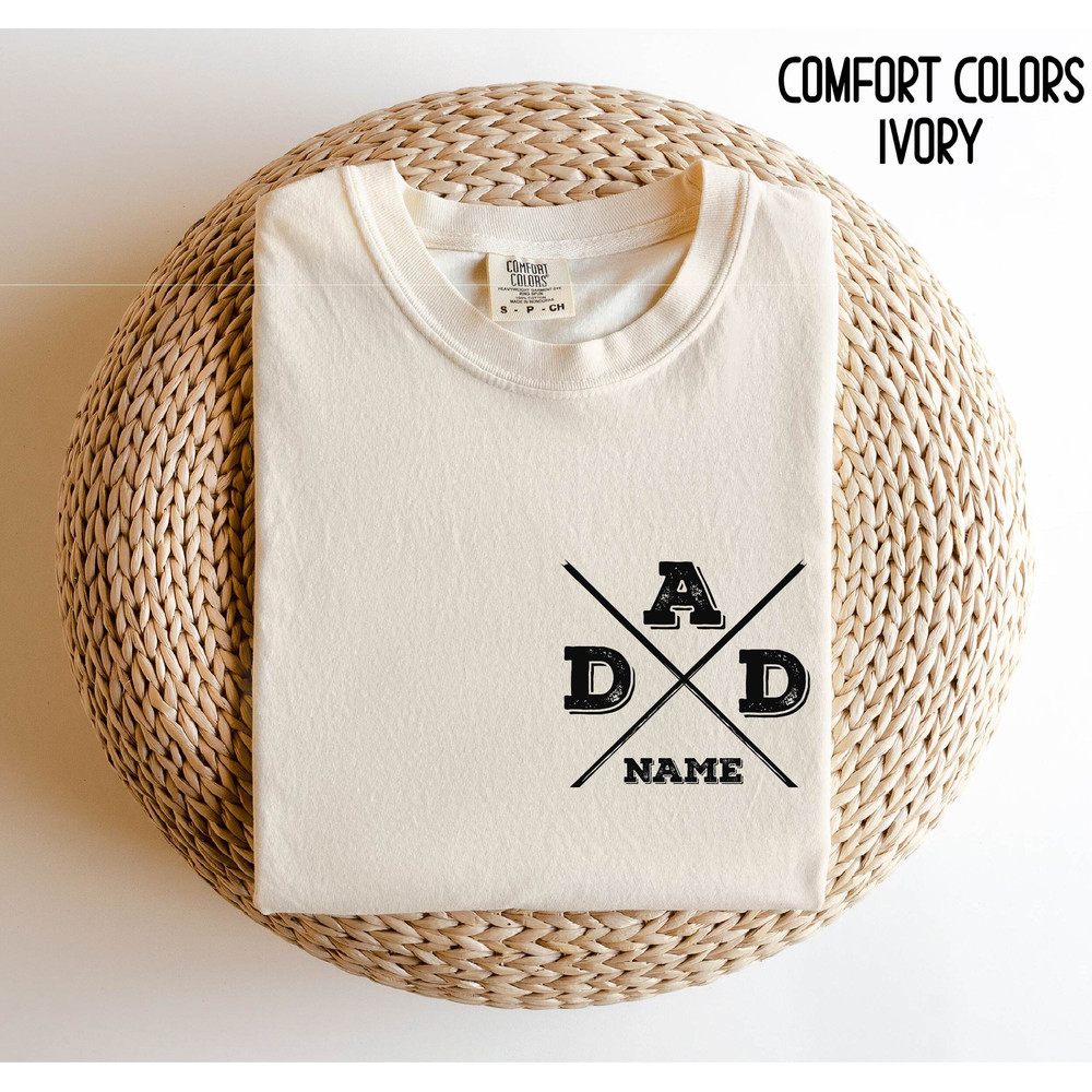 Fathers Day Gift for Dad, Custom Name Dad Shirt, Dad Shirt With Names, New Dad Shirt, Personalized Dad Shirt, Custom Names Shirt.jpg