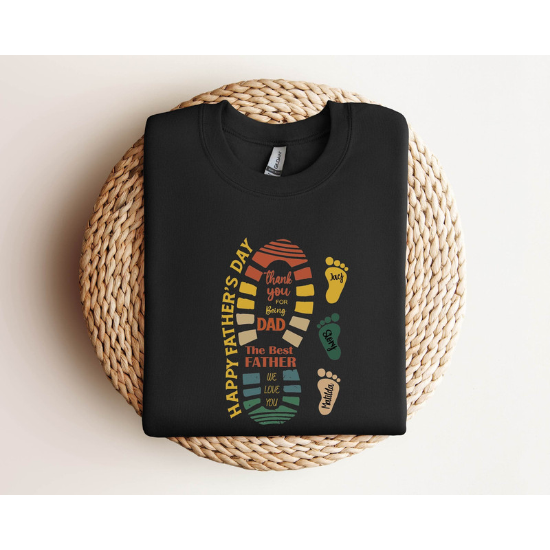 Personalized Dad Shirt With Kids Names ,Custom Dad Shirt , Personalized Shirt For Dad , Father's Day Shirt , New Dad Gift ,Birthday Gift Dad.jpg