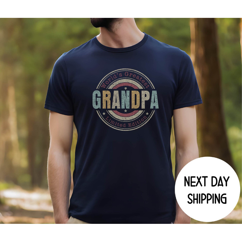 World's Greatest Grandpa Limited Edition , Funny Grandpa Shirts , Vintage Grandpa Grammy Shirt ,Grandpa Gift for Fathers Day.jpg