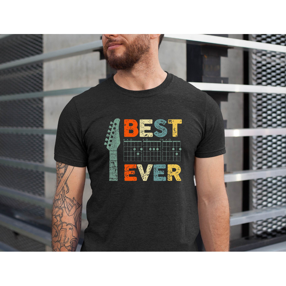 Best Guitar Dad Ever Shirt, Gift for Music Lovers Dad, Christmas Gift ,Fathers Day Gift, Gift for Guitarist, Father's Day Gift for Guitarist.jpg