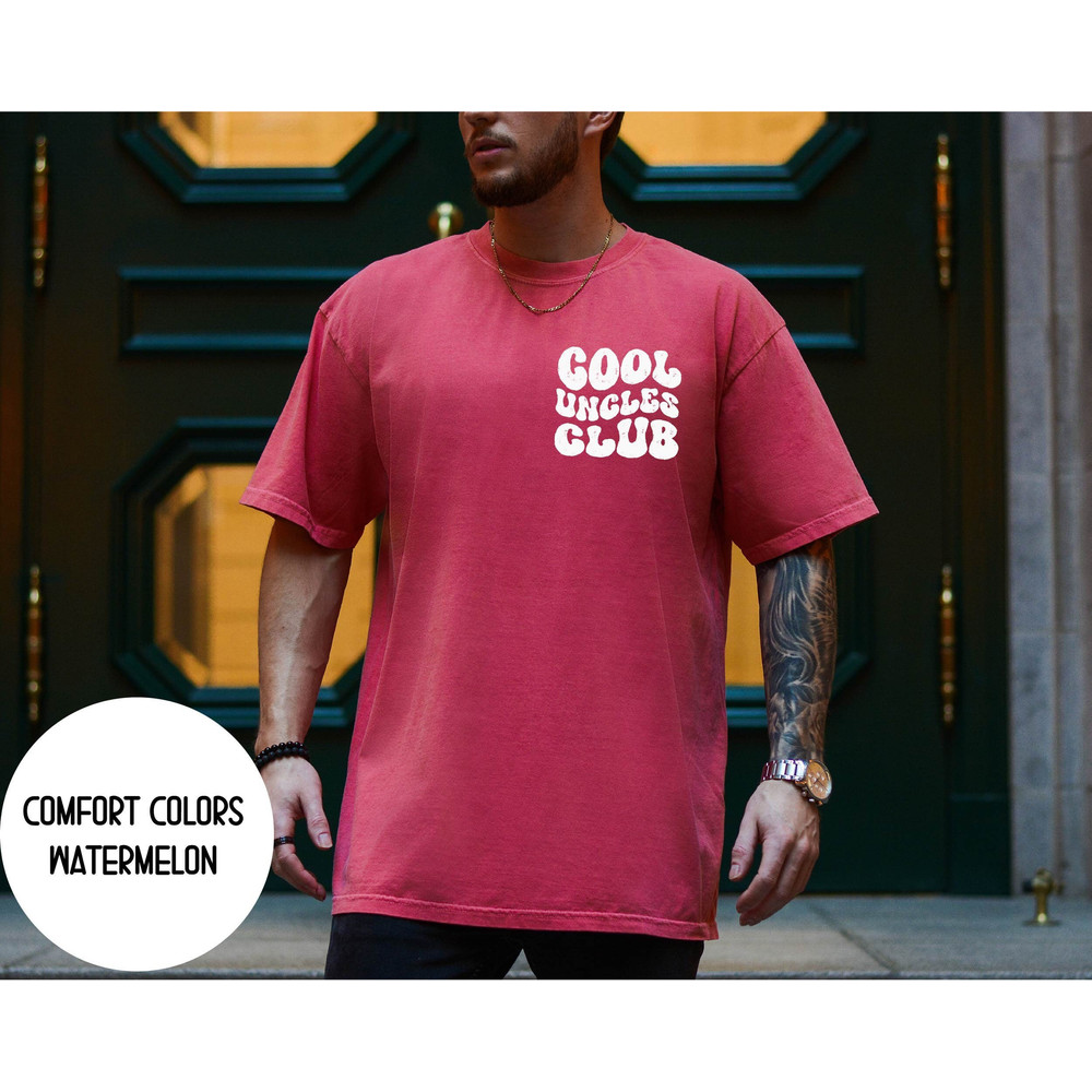 Cool Uncles Club Shirt for Uncle, Fathers Day Gift for Uncle ,Pregnancy Announcement TShirt for Uncle, Cool Uncle T-Shirt for New Uncle 1.jpg