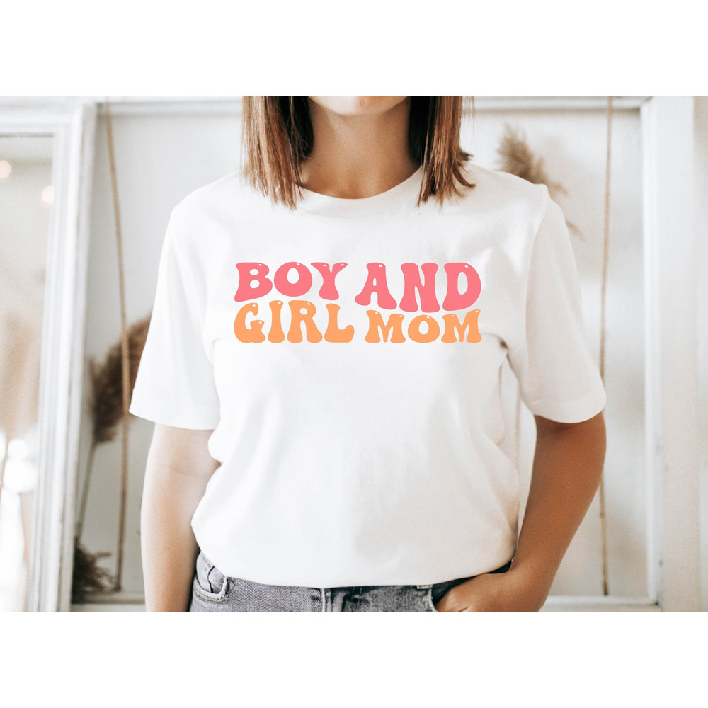 Boy And Girl Mama Shirt, Mama Shirt, Gift For Mom, Mothers Day Gift, Mothers Day Shirt, Boy Mom Shirt, Girl Mom Tshirt, Xmas Mom Gift.jpg