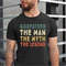 Godfather the Man the Myth the Legend Shirt, Godfather Tshirt, Father's Day Gift Tshirt, Legend Dad Tshirt, Xmas Myth Dad Gift.jpg