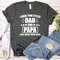 Custom Dad Shirt, I Have Two Titles Dad And Papa And I Rock Them Both,Dad Shirt, Papa Shirt, Papa Gift - Father's Day Gift, Funny Dad Shirt.jpg