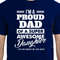 Funny Proud Dad T-shirt T-shirt Tee Shirt Gift from Daughter Best Papa Ever Papa Father Dad Husband Father's Day Best DAD Ever.jpg