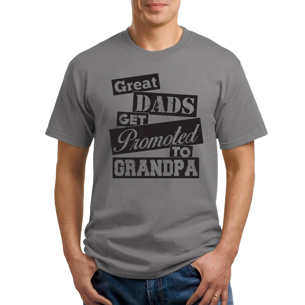 Great Dads Get Promoted to Grandpa T Shirt Mens TShirt Funny Father's Day Shirt Christmas Gift Gifts for Grandpa Birthday Gift for grandpa.jpg